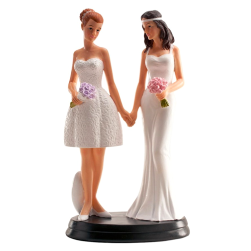 FIGURA PARA TARTA PAREJA MUJERES