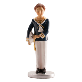 FIGURINE POUR GTEAU GARON MARIN AVEC CHAPEAU