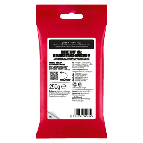 [EXP. PROCHE] PTE  SUCRE RENSHAW - JET BLACK / NOIR (250 G)