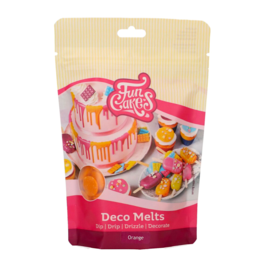 DECO MELTS FUNCAKES GOT ORANGE 250 G