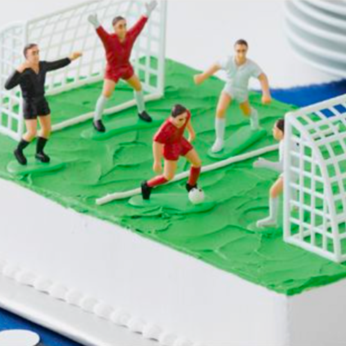 SET DECORACION FIGURAS DE FUTBOL - WILTON