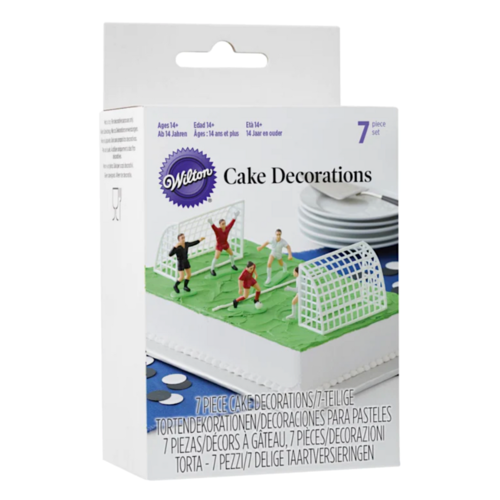 SET DECORACION FIGURAS DE FUTBOL - WILTON