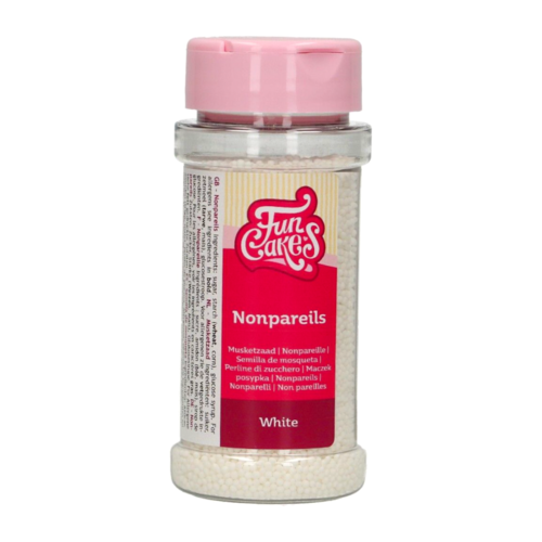 PERLAS DE AZUCAR (NONPAREILS) FUNCAKES - BLANCO 80 G