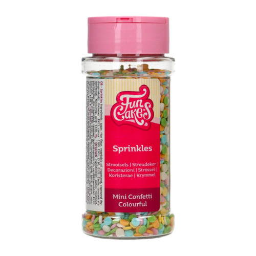 SPRINKLES FUNCAKES - MINI CONFETTIS COLORS (60 G)