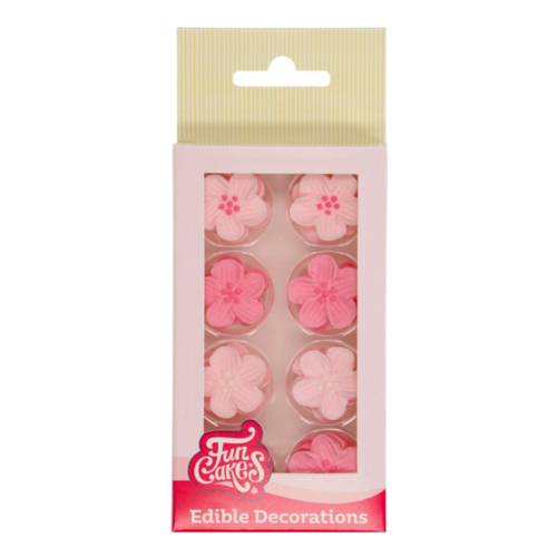 DCORATIONS EN SUCRE FUNCAKES - FLEURS ROSES