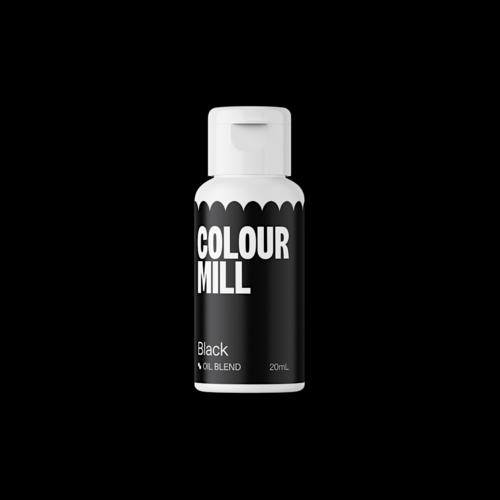 COLORANT LIPOSOLUBLE COLOUR MILL. - NOIR / BLACK (20 ML)