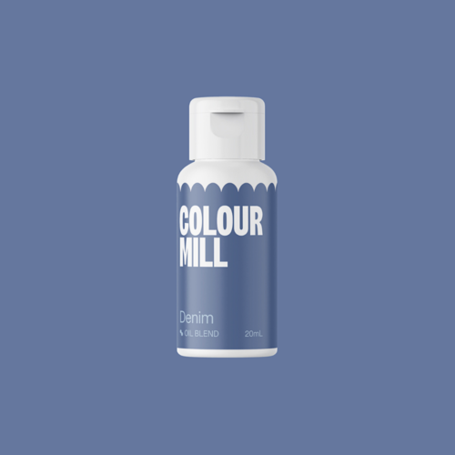 COLORANT LIPOSOLUBLE COLOUR MILL. - BLEU "DENIM" (20 ML)