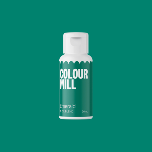 COLORANT LIPOSOLUBLE COLOUR MILL. - VERT MERAUDE / EMERALD (20 ML)