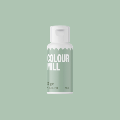 COLORANT GEL LIPOSOLUBLE COLOUR MILL COLORANT À BASE D'HUILE PASTKOLOR VERT  SAUGE / SAGE