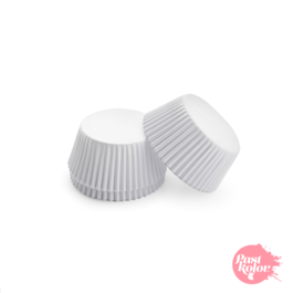 CAISSETTES  CUPCAKES BLANCHES - 30 UNITS