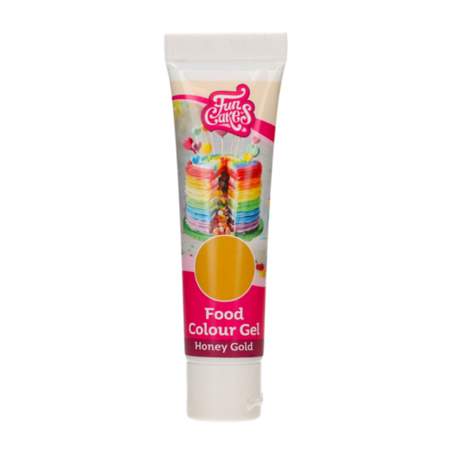 COLORANT EN GEL FUNCAKES - HONEY GOLD / OR MIEL 30 G