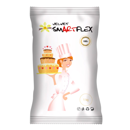 FONDANT DE SABOR SMARTFLEX - BLANCO VAINILLA (1 KG)