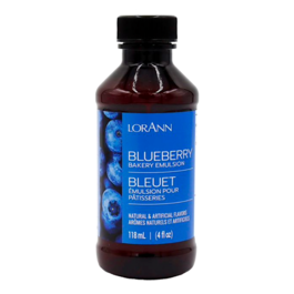 MULSION POUR PTISSERIES LORANN - BLEUET / BLUEBERRY (118 ML)