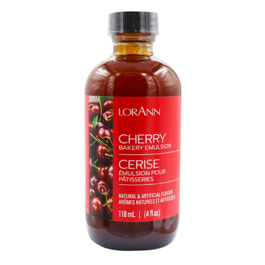 MULSION POUR PTISSERIES LORANN - CERISE / CHERRY (118 ML)