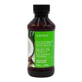 MULSION POUR PTISSERIES LORANN - NOIX DE COCO / COCONUT (118 ML)