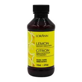 MULSION POUR PTISSERIES LORANN - CITRON / LEMON (118 ML)