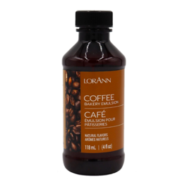 MULSION POUR PTISSERIES LORANN - CAF / COFFEE (118 ML)