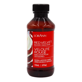 MULSION POUR PTISSERIES LORANN - RED VELVET (118 ML)