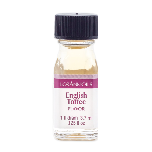 AROMA CONCENTRADO LORANN - CARAMELO / ENGLISH TOFFEE (3,7 ML)