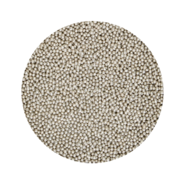 PERLES DE SUCRE FUNCAKES - ARGENT MTALLIQUE (2 MM) 80 G