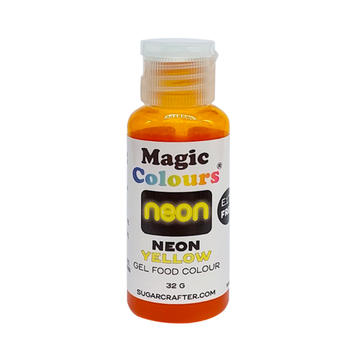 COLORANT EN GEL NEON MAGIC COLOURS JAUNE - YELLOW 32 G