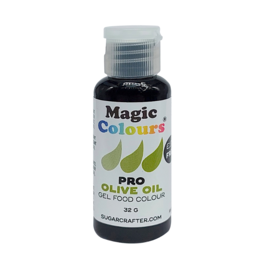 [EXP. PROCHE] COLORANT EN GEL PRO MAGIC COLOURS VERT OLIVE - OLIVE OIL 32 G