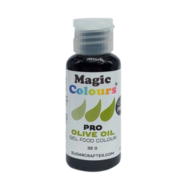 COLORANT EN GEL PRO MAGIC COLOURS VERT OLIVE - OLIVE OIL 32 G