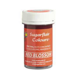 COLORANT EN PTE SPECTRAL SUGARFLAIR - RED BLOSSOM / ROUGE FLEUR 25 G