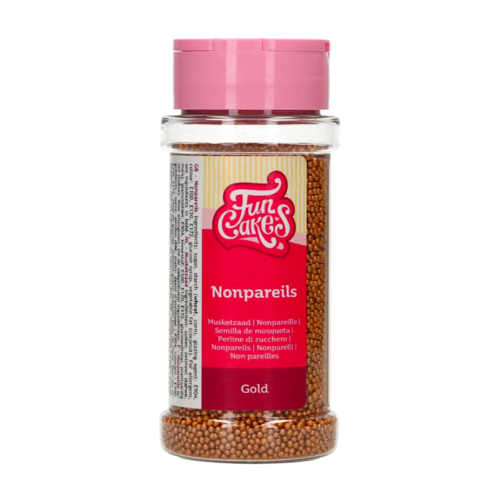 PERLES DE SUCRE (NONPAREILS) FUNCAKES - OR 80 G