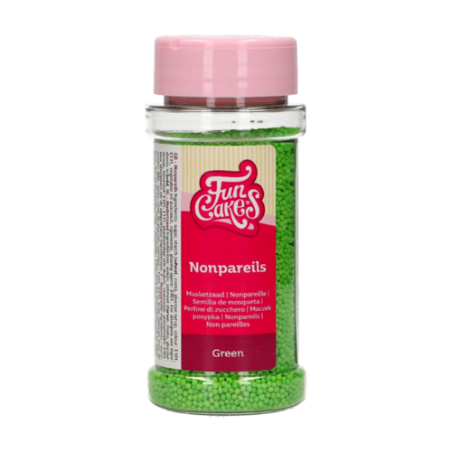 PERLES DE SUCRE (NONPAREILS) FUNCAKES - VERT 80 G