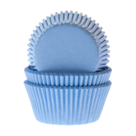 CAISSETTES  CUPCAKES "HOUSE OS MARIE" - BLEU CIEL