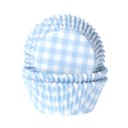 CAISSETTES  CUPCAKES "HOUSE OS MARIE" - BLEU BB (CARRS)