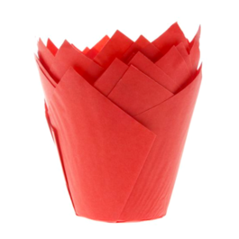 TULIPES POUR MUFFINS "HOUSE OF MARIE" - ROUGES