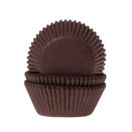 CAISSETTES  MINI CUPCAKES "HOUSE OF MARIE" - MARRONS