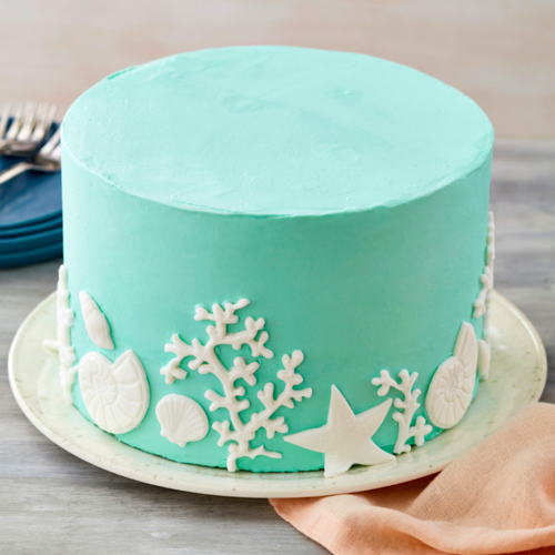 MOULE EN SILICONE WILTON POUR FONDANT - SEA LIFE