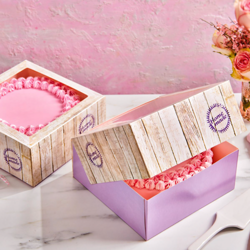 SET BOÎTE À GÂTEAUX FUNCAKES - DESIGN "PURE" (21 CM)