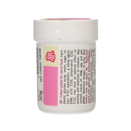 COLORANT EN PTE FUNCAKES - ROSE 30 G