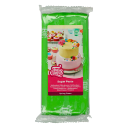 PTE  SUCRE FUNCAKES - VERT PRINTEMPS 1 KG