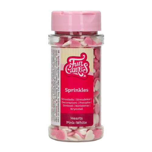 SPRINKLES FUNCAKES - COEURS ROSES ET BLANCS (60 G)