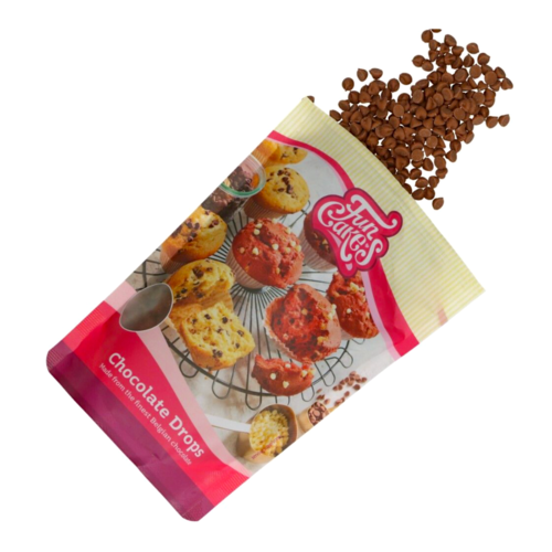 GOUTTES DE CHOCOLAT AU LAIT FUNCAKES - "DROPS" 350 G