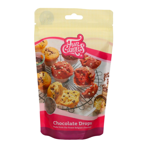 GOUTTES DE CHOCOLAT AU LAIT FUNCAKES - "DROPS" 350 G