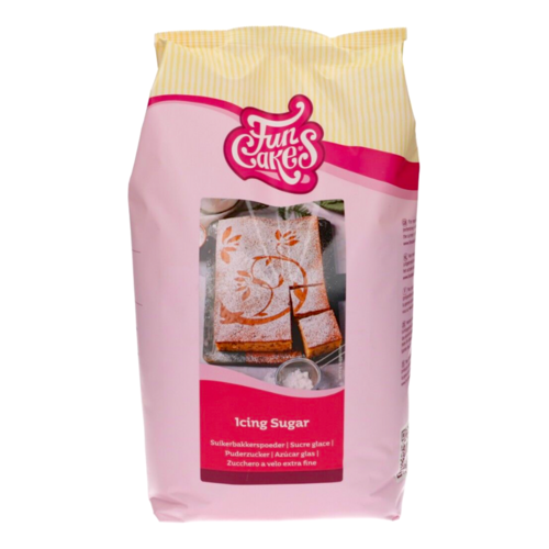 SUCRE GLACE (ICING SUGAR) FUNCAKES - 4 KG