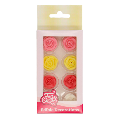 DCORATIONS EN SUCRE FUNCAKES - COULEURS ROSES