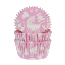 CAISSETTES  CUPCAKES "HOUSE OS MARIE" - ROSE BB