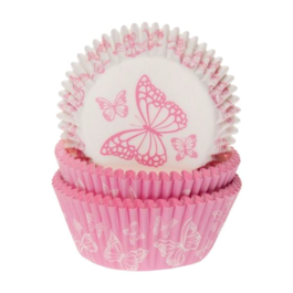 CAISSETTES  CUPCAKES "HOUSE OS MARIE" - PAPILLONS