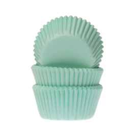 SET CAISSETTES  MINI CUPCAKES "HOUSE OS MARIE" - VERT MENTHE