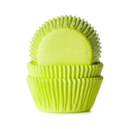 CAISSETTES  CUPCAKES "HOUSE OS MARIE" - VERT LIME