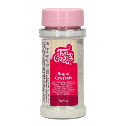 CRISTAUX DE SUCRE FUNCAKES - BLANCS 80 G