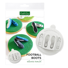 MOULE EN SILICONE DE KATY SUE - "BASKETS DE FOOTBALL"