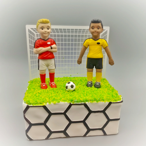 MOULE EN SILICONE DE KATY SUE - "FOOTBALLEUR"